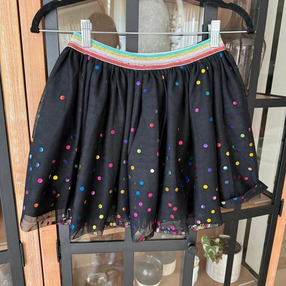 Stella McCartney polka dot print tulle skirt metallic confetti eras tour tutu - Picture 7 of 7